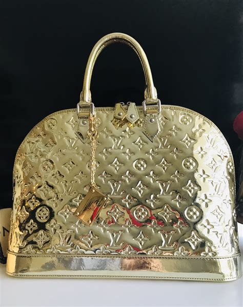 lv gold bag|louis vuitton purse box.